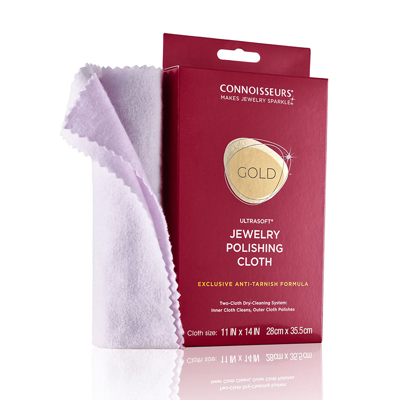 Watch Polishing Cloth - Connoisseurs 골드 폴리싱 천 28x35.5cm 100%