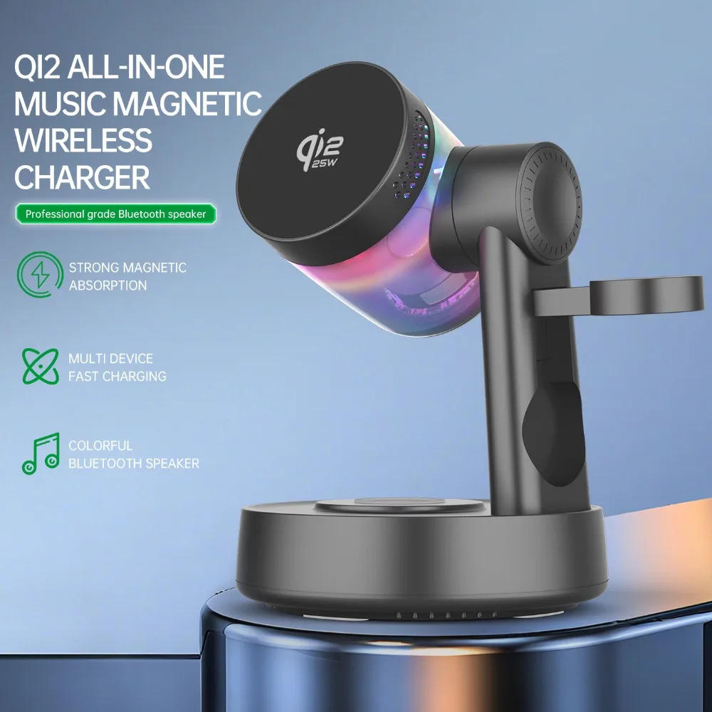 Watches Smartwatch Samsung - Qi2 25W RGB 라이트 마그네틱 무선