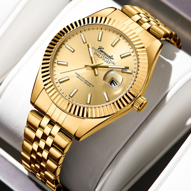 Smartwatch Watches For Women Smart - 골든 시계 남성용 야광 달력 방수