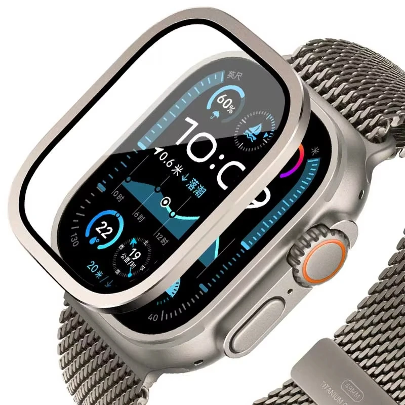Smartwatch Watches Gift For Men - Apple Watch Ultra 49mm 티타늄 금속