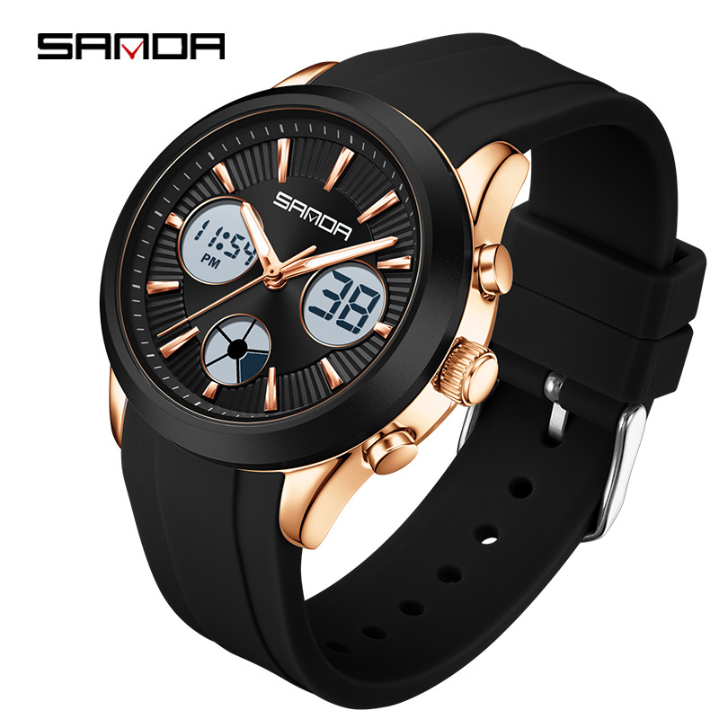 Smartwatch Watches For Women Smart - SANDA 전자 시계 야광 3시간 다기능