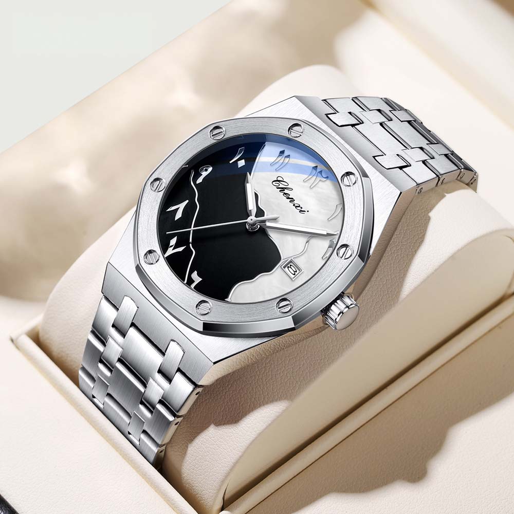 Smartwatch Watches Gift For Men - 첸시 남성용 시계 아라비아 숫자판 세련된