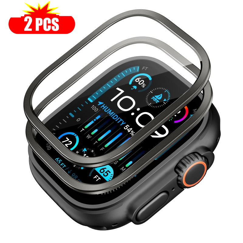 Smartwatch Watches Gift For Men - Apple Watch 용 2pcs 강화 유리