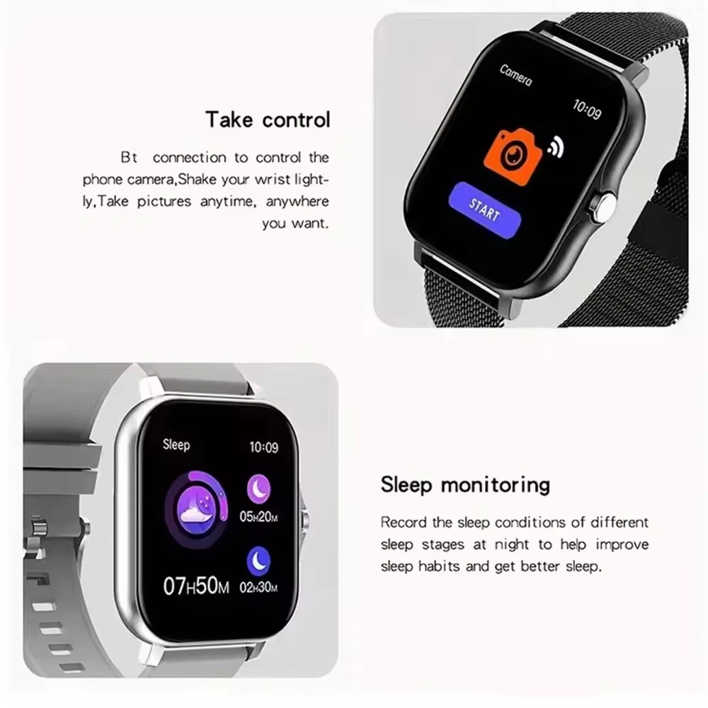 레노버 2026 새로운 풀 터치 스크린 스마트 워치 남 - Smartwatch Watches Gift For Men 리뷰 및 가격