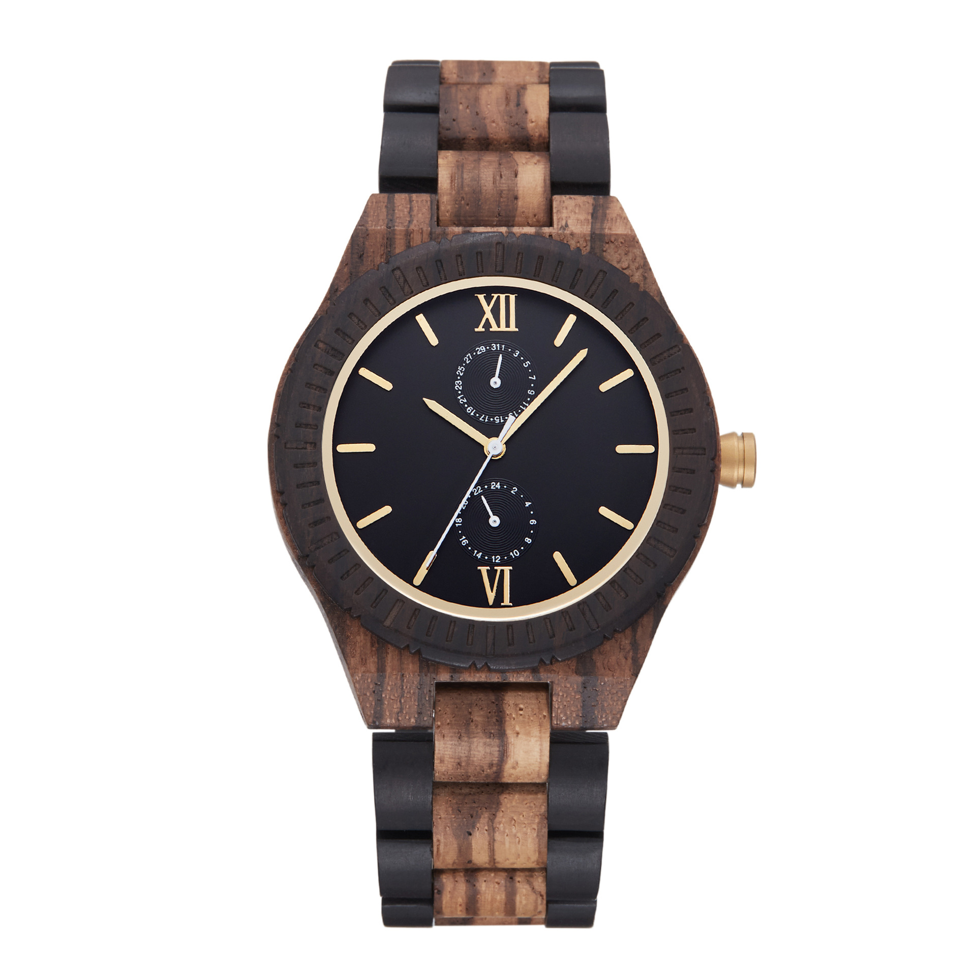 남성용 다기능 목재 시계: 수입 쿼츠 무브먼트가 장착된 - Smartwatch Imported Watches For Men 리뷰 및 가격