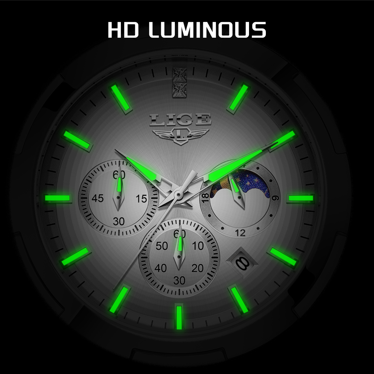 LIGE 최고급 명품 여성 시계 심플 여성용 아날로그  - Smartwatch Ladies Watches Branded 리뷰 및 가격