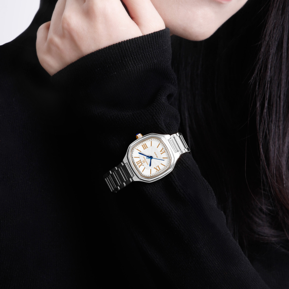 NAVIFORCE 럭셔리 여성용 시계 스퀘어 다이얼 쿼 - Minimalist Thin Watch 리뷰 및 가격