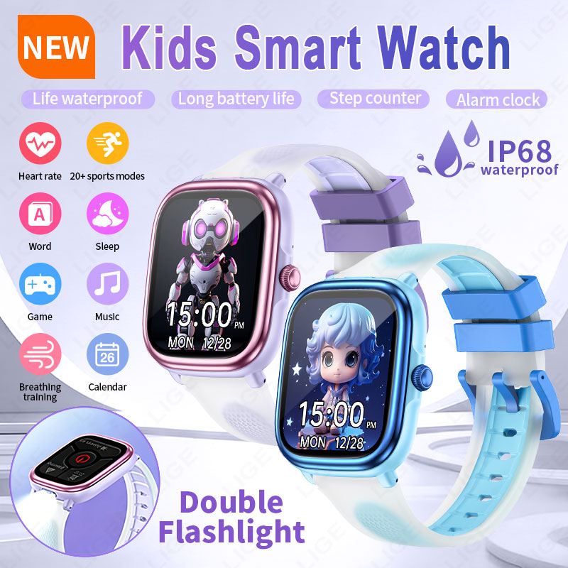 LIGE 키즈 소녀 소년 선물 스마트 시계 피트니스 트 - French Connection Watches Smartwatch App 리뷰 및 가격