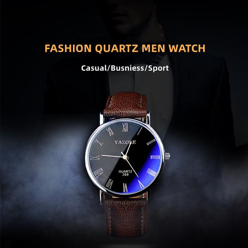 YAZOLE 남성용 미니멀리스트 쿼츠 시계 울트라 씬  - Smartwatch Watches Gift For Men 리뷰 및 가격