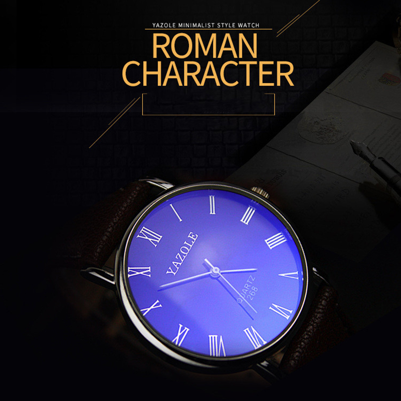 YAZOLE 남성용 미니멀리스트 쿼츠 시계 울트라 씬  - Smartwatch Watches Gift For Men 리뷰 및 가격