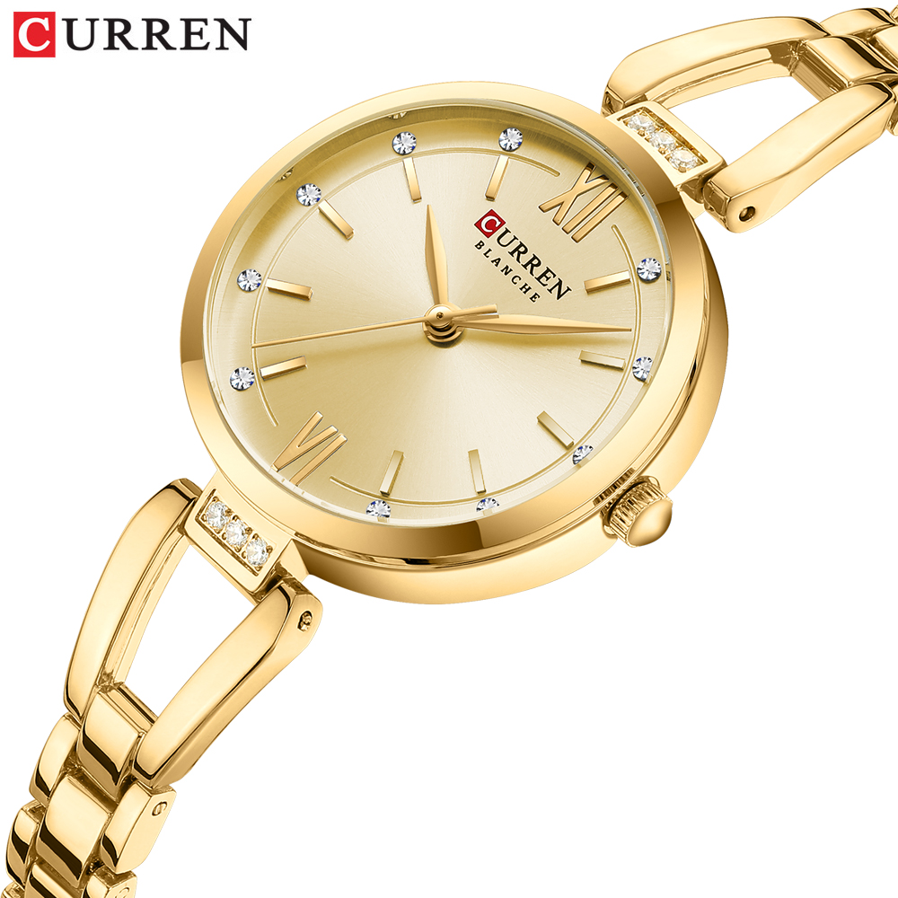 CURREN 여성용 시계 Laides 방수 스테인레스  - Minimalist Thin Watch 리뷰 및 가격