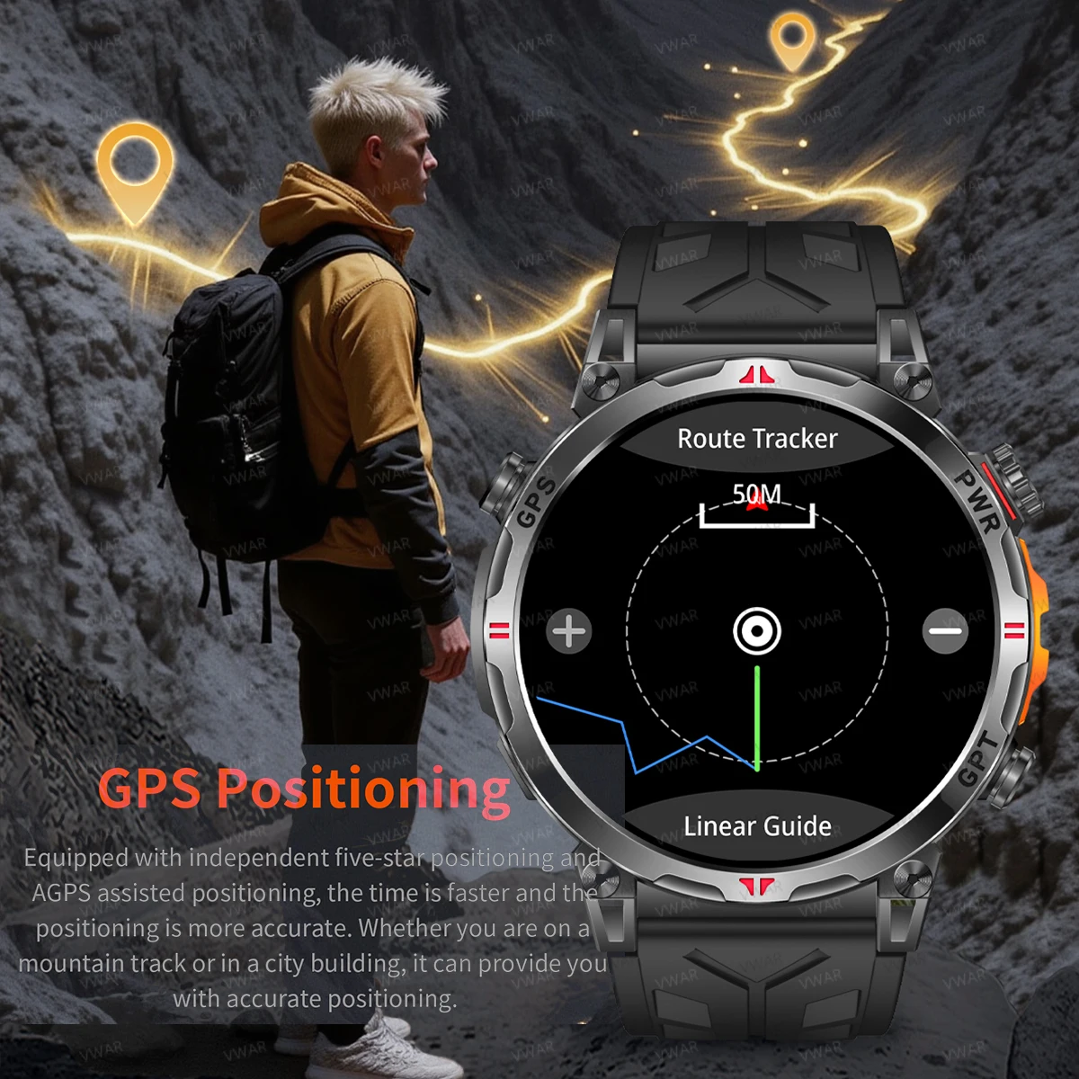 2025 신형 VWAR Air5 울트라 GPS 스마트워 - Watch Vs Amazfit 리뷰 및 가격