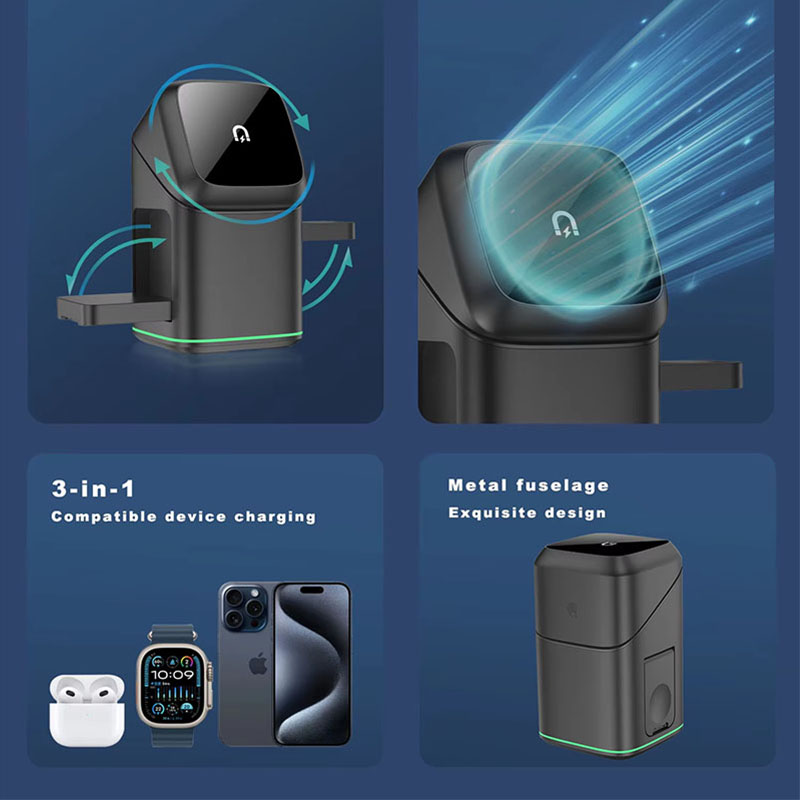 Praiser 25W Qi2 접이식 터치 자동 회전 마 - Watches Smartwatch Samsung 리뷰 및 가격