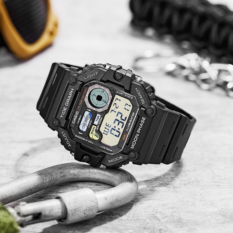 카시오 WS-1700H 시리즈 디지털 시계, 49mm  - Vintage Digital Watch 리뷰 및 가격