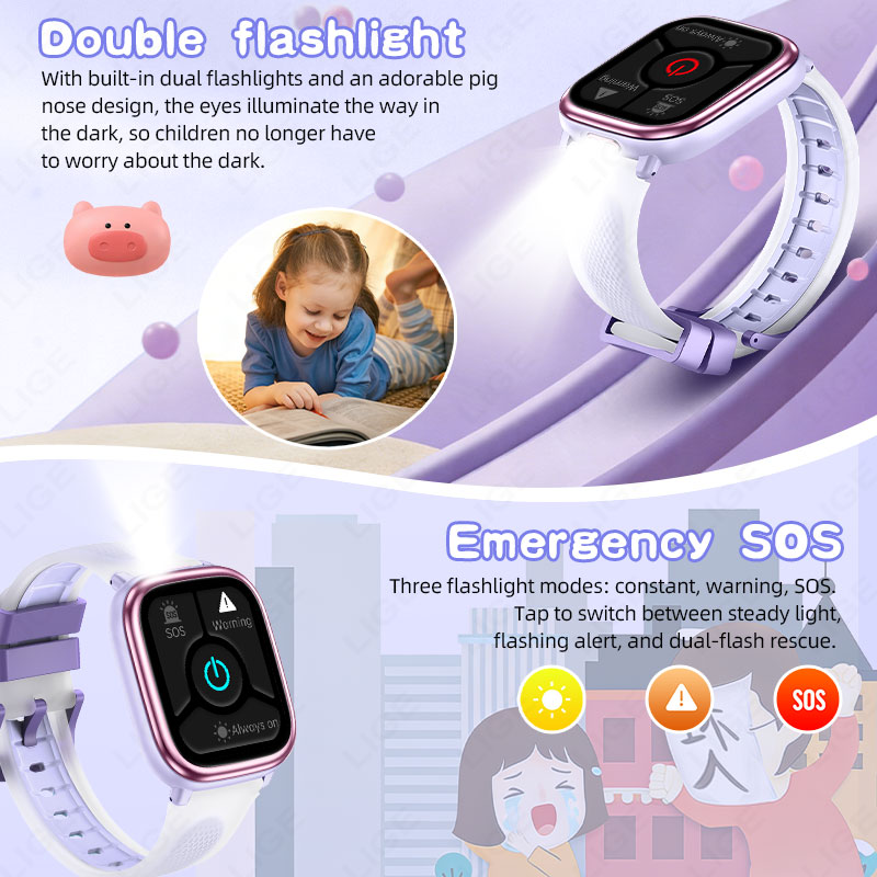 LIGE 키즈 소녀 소년 선물 스마트 시계 피트니스 트 - French Connection Watches Smartwatch App 리뷰 및 가격