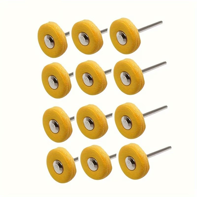 57Pcs 3mm 노란색 연마 천 휠, 내마모성 보풀  - Watch Polishing Cloth 리뷰 및 가격