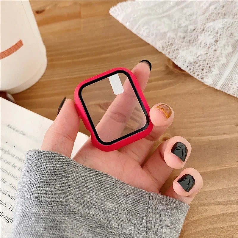 3 팩 유리 + 커버 Apple Watch 케이스 44 - Smartwatch Apple Watches For Women 리뷰 및 가격