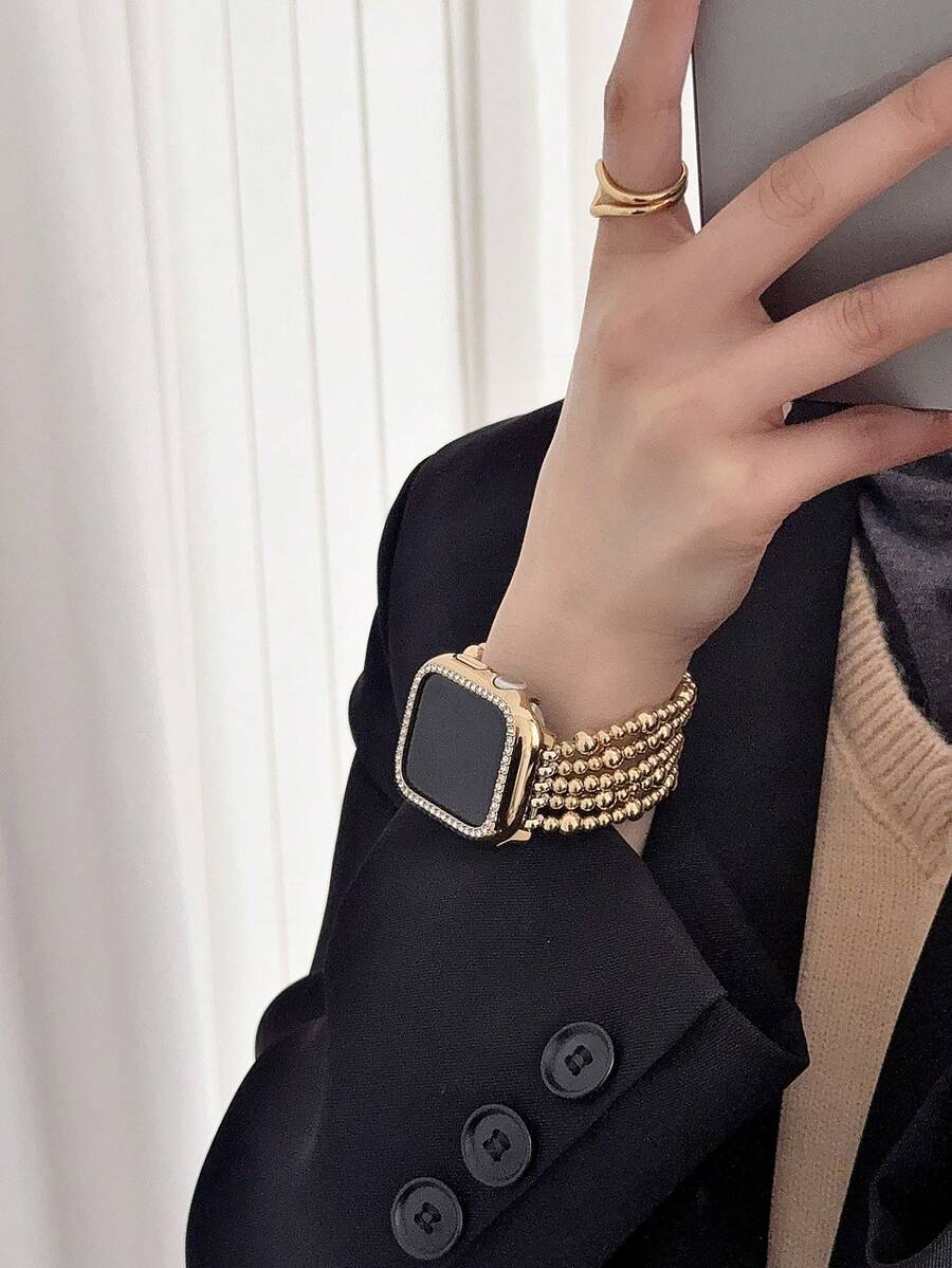 MAPUCE 1pc 패션 비즈 팔찌 스마트 시계 밴드, - Smartwatch Apple Watches For Women 리뷰 및 가격