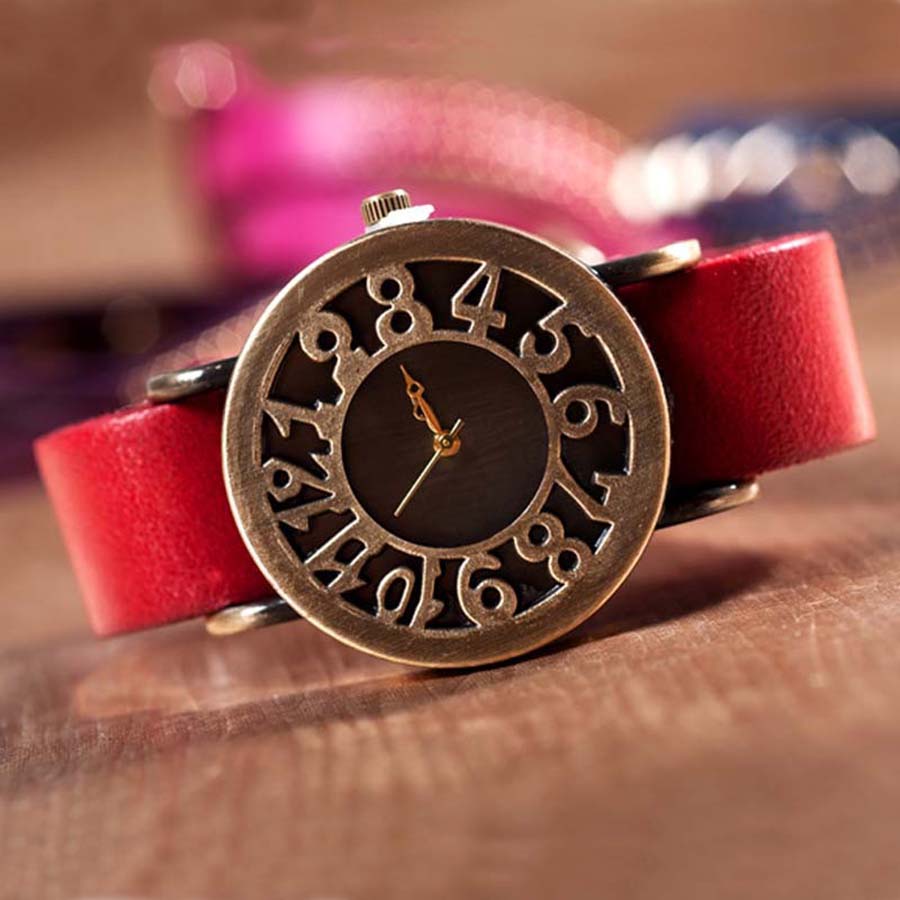 Shsby 빈티지 디지털 할로우 아웃 정품 암소 가죽  - Vintage Digital Watch 리뷰 및 가격